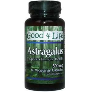  Astragalus 500mg (Vegetarian Capsules) Health & Personal 
