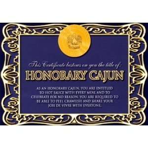  381785   Louisiana Postcard 13232 Honorary Cajun Case Pack 