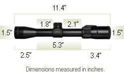 Vortex Viper 2 7x32 V Plex Matte Black Riflescope # VPR M 02P 