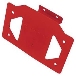 Dragonfire Racing RZRXP HITCH LICENSEPLT ADD RED RED DFR 2AXHP R