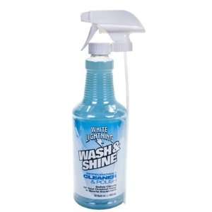 White Lightning Wash & Shine Cleaner White Lightning Wash&Shine 32Oz 