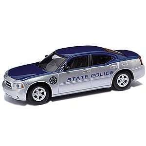  HO 2006 Dodge Charger, Police/Blue and Silver Toys 