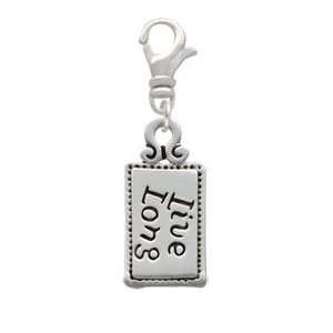  Live Long Clip On Charm Arts, Crafts & Sewing