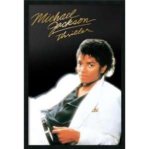  Michael Jackson   Thriller Album Framed with Gel Coated 