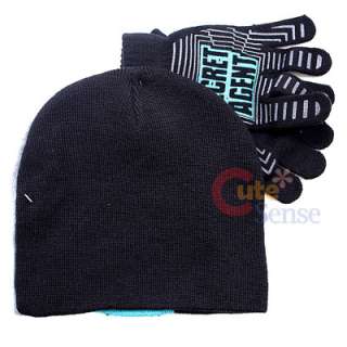 Phineas and Ferb Agent P Gloves, Beanie Set Kids Teen w/Magic Stretch 