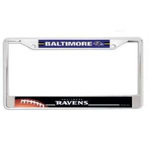  Baltimore Ravens Chrome Auto Frame