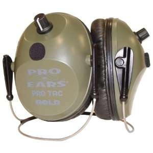  Pro Ears Tac Plus Gold NRR 26 Behind the Head Ear Muffs 