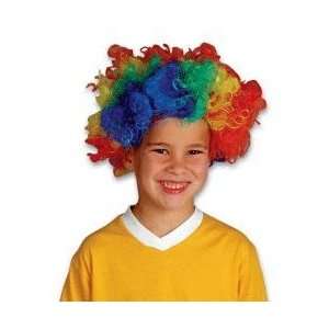  Rainbow Clown Wig: Toys & Games