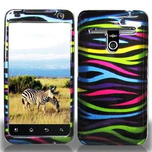   Zebra HARD Protector Case Snap on Phone Cover MetroPCS LG Esteem MS910