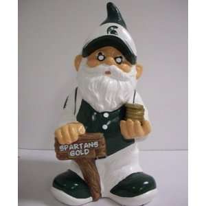  Michigan State Spartans NCAA Team Gnome Bank Sports 