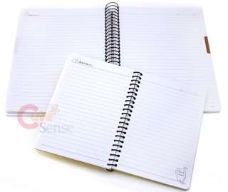Domo Kun Spiral Bound College Ruled Notebook Set White  