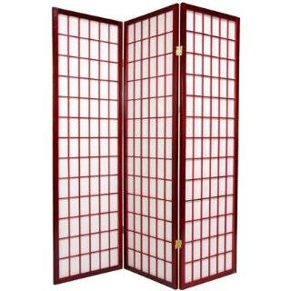   Japanese Style Folding Floor Privacy Screen Room Divider   3 Panel