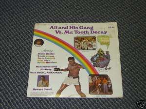 1976 MUHAMMAD ALI LP RECORD. ALI FIGHTS TOOTH DECAY.  