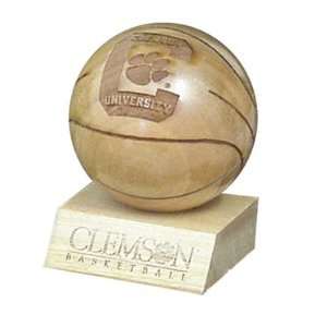  Grid Works Clemson Engraved Wood Basketball Sports 
