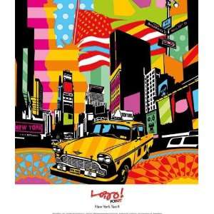  Lobo   New York Taxi II Canvas
