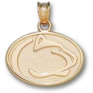   Lions 1/2 Lion Head Pendant   14KT Gold Jewelry: Sports & Outdoors