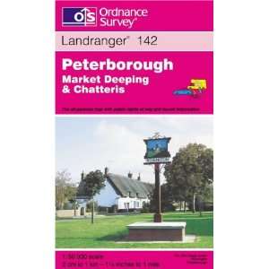  Landranger Map 0142: Peterborough (9780319223444 