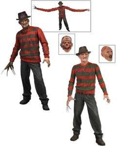   Nightmare on Elm Street 7 Inch Action Figure Set of 2   Freddy Krueger