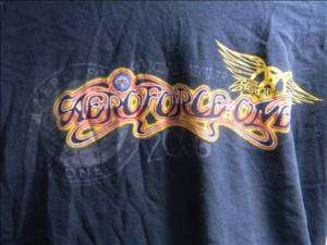 AeroForce One 2006 Aerosmith Aero Force T shirt Size L  
