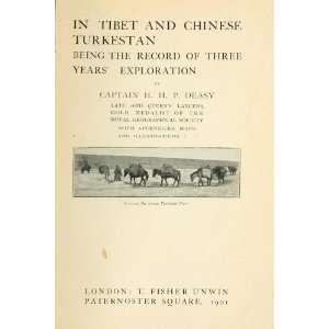  In Tibet And Chinese Turkestan Being The Record Of Three 