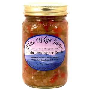 Blue Ridge Jams Habanero Pepper Relish Grocery & Gourmet Food