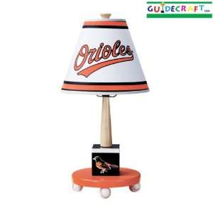  Guidecraft Major League Baseball?   Orioles Table Lamp 