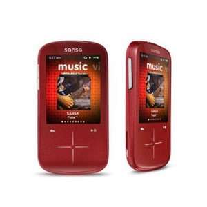   Red Flash Portable Media Player Fm Tuner Voice Recorder Electronics