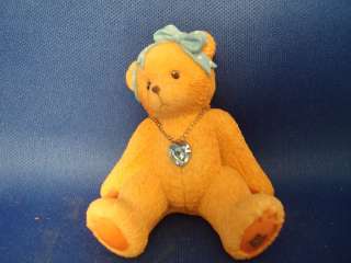 Cherished Teddies MARCH Birthday Teddy Bear Figurine  