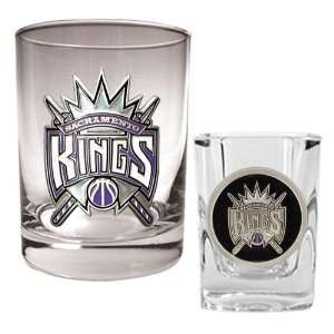  Sacramento Kings Rocks Glass & Shot Glass Set   Primary 