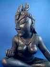 mayan maya goddess of fertility ixchel with snakes statue la