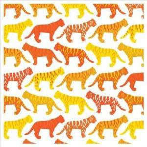 Animal   Tiger Pattern Stretched Wall Art Size 28cm x 28cm, Color 