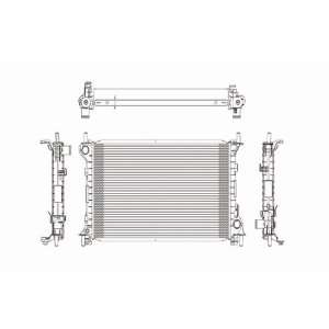 Ford Focus 2.0L 2.3L Replacement Radiator With Automatic Transmission 