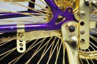 Deluxe Lowrider new bicycle collectible gold cruiser banana purple 