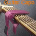 Blue Folk Acoustic Guitar Trigger Change Capo Key Clamp  
