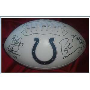  Indianapolis Colts Signed Logo Football: Everything Else