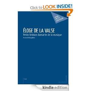 Eloge de la valse (French Edition) Ariane de Fouquières  