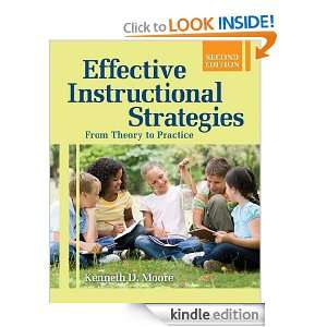 Effective Instructional Strategies From Theory to Practice Kenneth D 