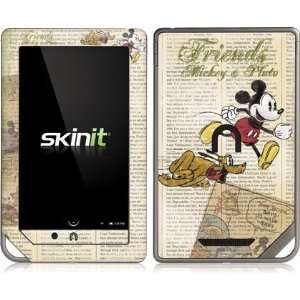  Skinit Mickey and Pluto Vinyl Skin for Nook Color / Nook 