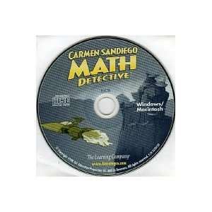  CARMEN SANDIEGO MATH DETECTIVE Software
