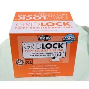  4 Cases of 40 Pack 27.5 X 35.5 Extra Large Gridlock 