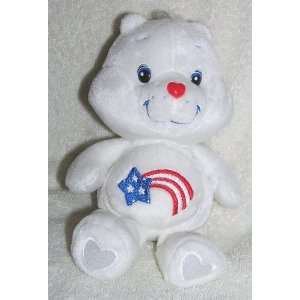   America Cares Bear Bean Bag Doll   Anniversary Edition: Toys & Games