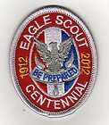BSA 2012 Centennial Eagle Boy Scout Rank Patch, Mint, NEW!