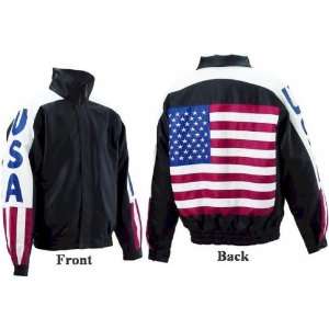  Mens American Flag Jacket 
