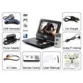 Portable Multimedia DVD Player 9 Widescreen Copy / TV  