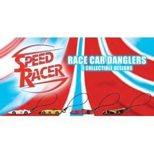  Speed Racer Charms Vending Capsule Toys Set of 4: Toys 