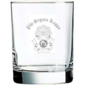  Phi Sigma Kappa Rocks Glass 