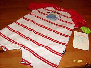 NWT NEW BOYS CARTERS WHALE SUMMER OUTFIT NEWBORN NB  