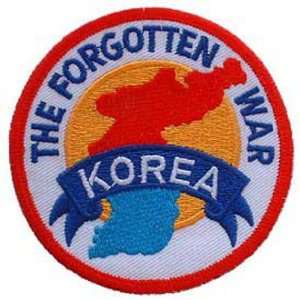  Korea The Forgotten War Patch Blue & White 3 Patio, Lawn 