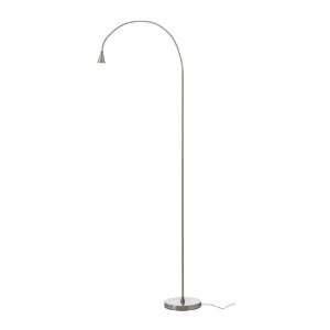  Ikea Tived Floor/Reading Lamp, Nickel Plated Everything 