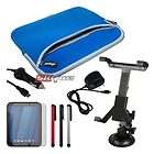 5in1 Accessory Bundle for HP TouchPad Wi Fi, 16GB, 32GB, (Blue Case 